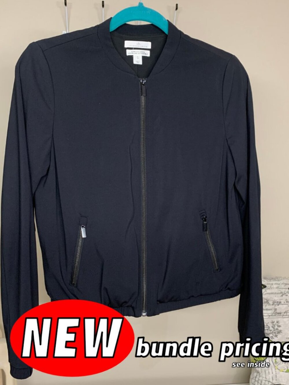 Camber & Grace Elegant Windbreaker-Like Jacket Size SMALL